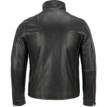 Comfy And Stylish Motorcycle Leathered Jacket For..
