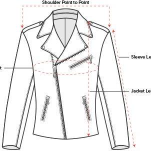 Slim Double Zip Leather Jacket For Women