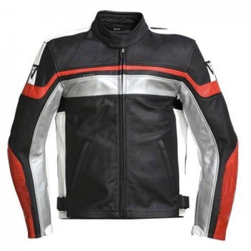 Mens Unique Style Motorcycle Multi Color Biker Leather Jacket